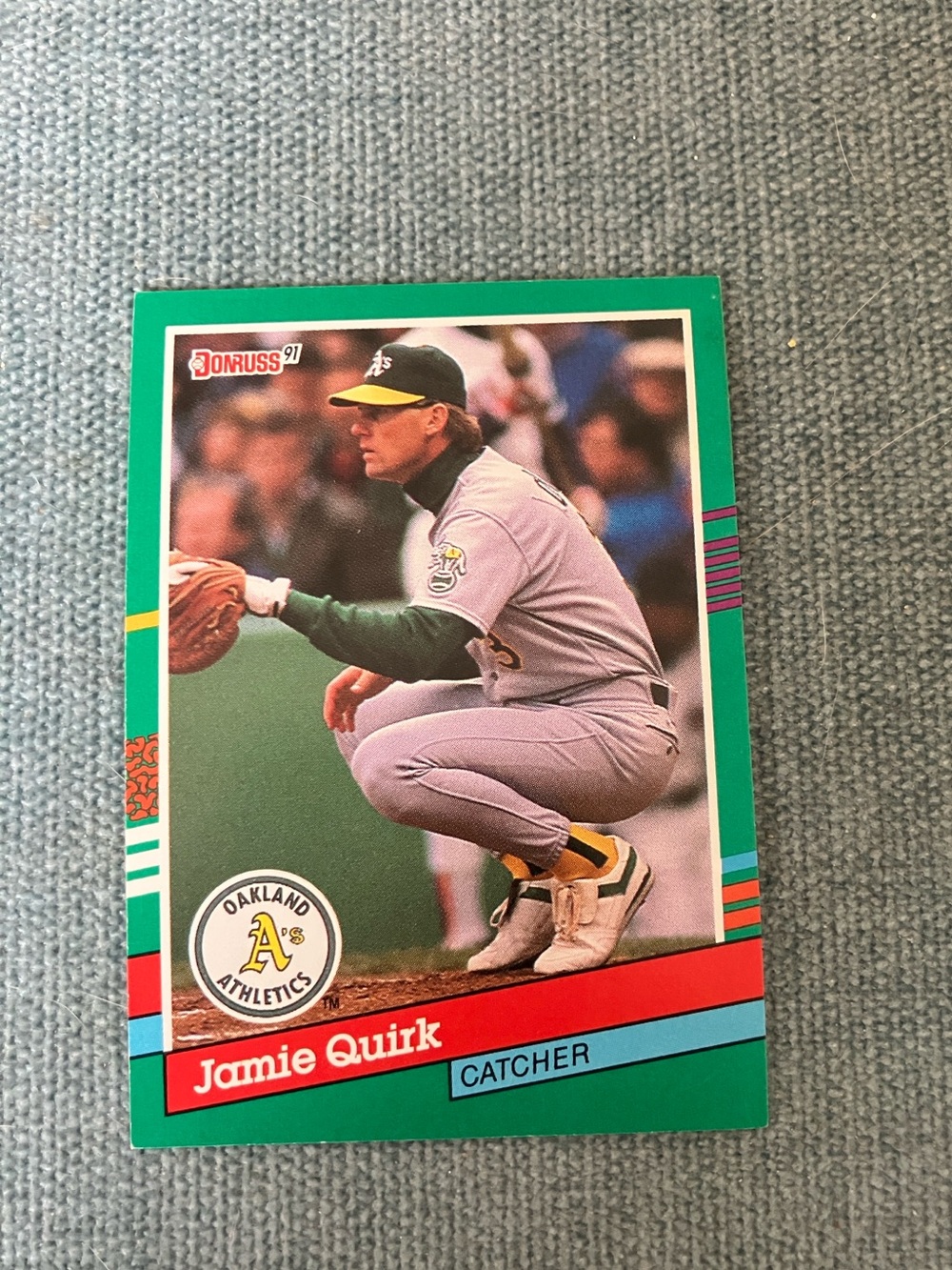 1991 Donruss Oakland A's Baseball Card Trading Card